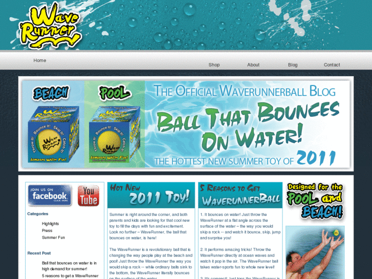 www.ballbouncesonwater.com