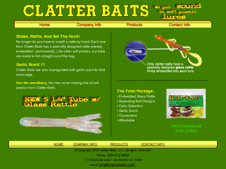 www.clatterbaits.com