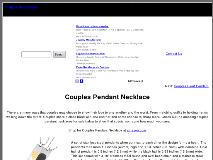 www.couplenecklaces.com