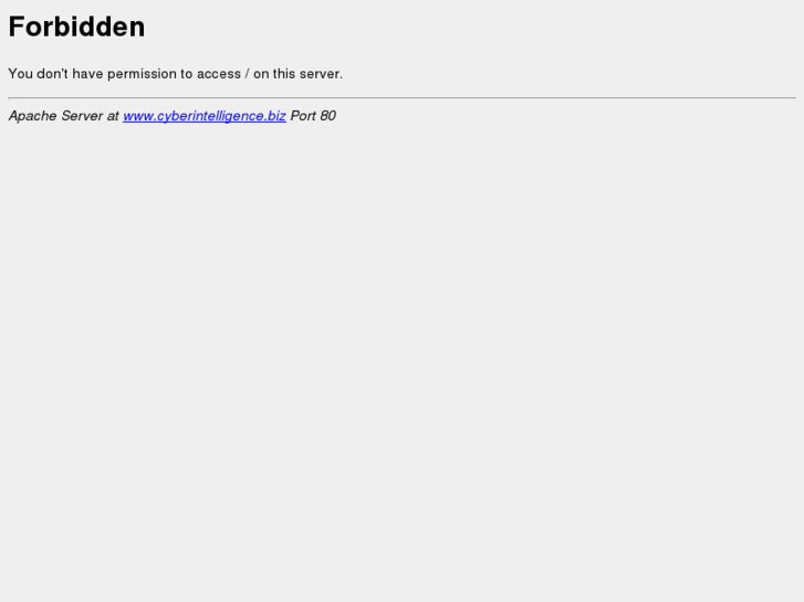 www.cyberintelligence.biz
