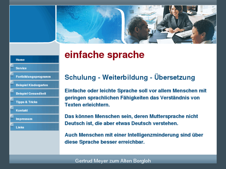 www.einfache-sprache.com