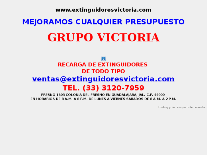 www.extinguidoresvictoria.com