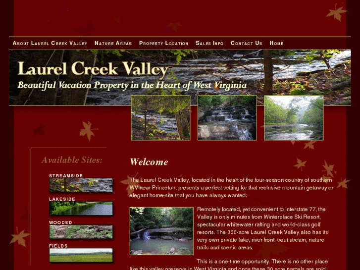 www.laurelcreekvalleyproperties.com