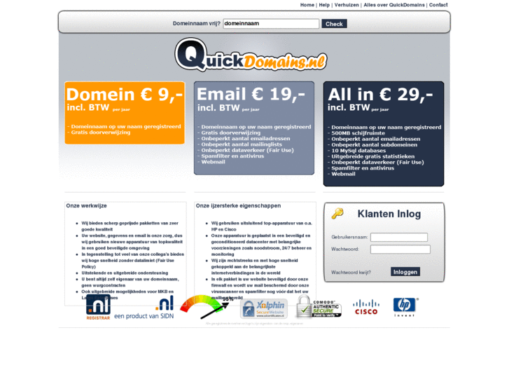 www.quickdomains.nl