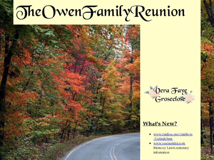 www.theowenfamilyreunion.com