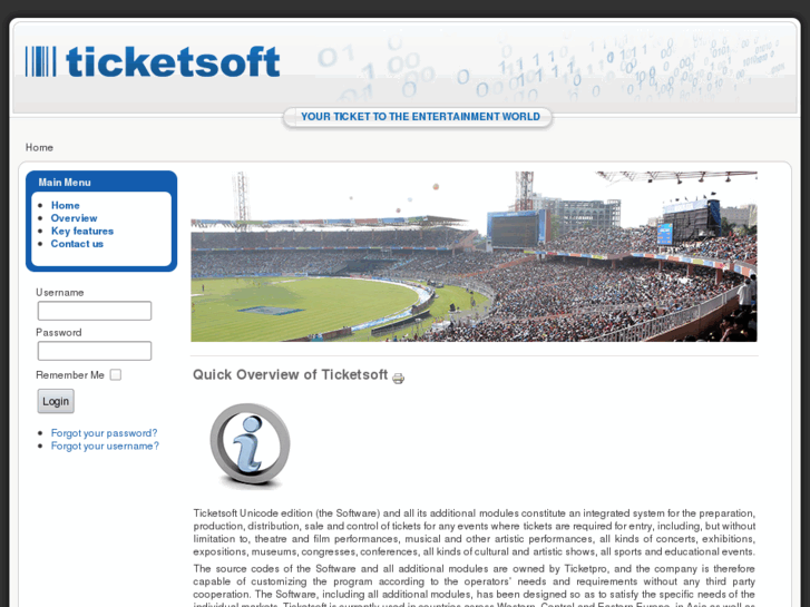 www.ticketsoft.net