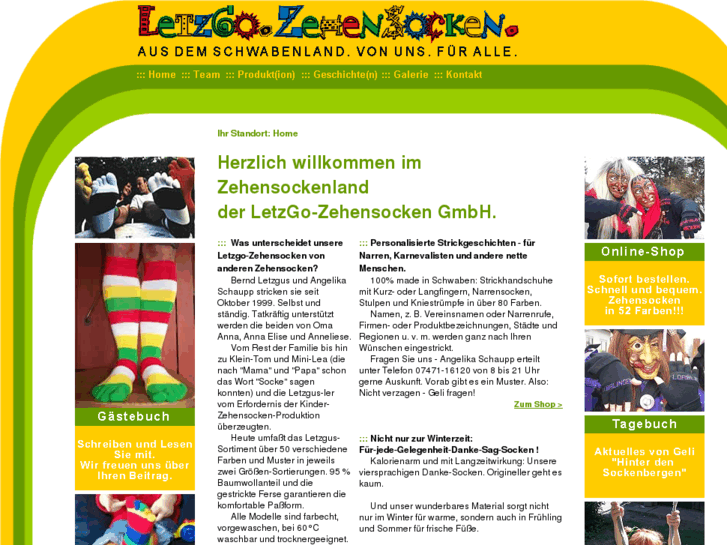 www.zehensocken.de