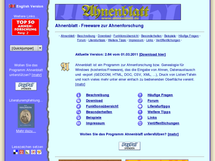 www.ahnenblatt.de