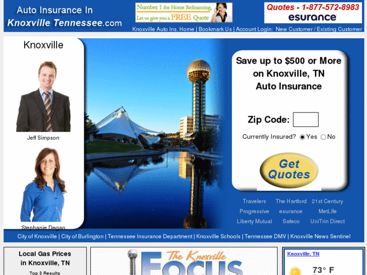 www.autoinsuranceinknoxvilletennessee.com