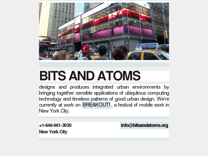 www.bitsandatoms.org