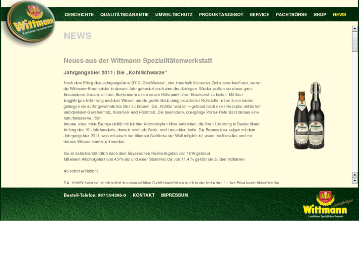 www.brauerei-wittmann.de