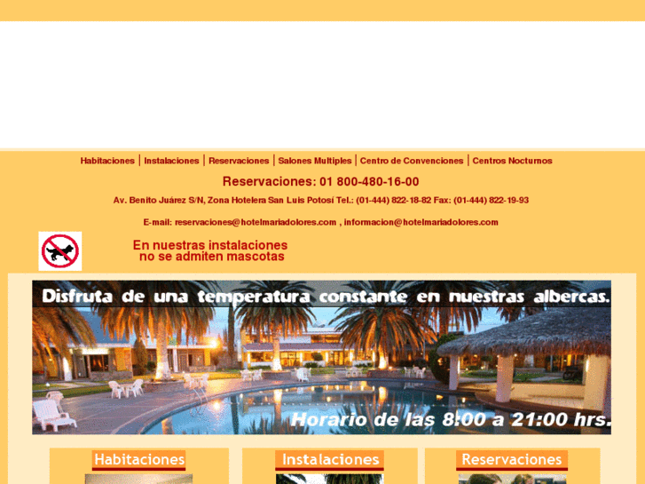 www.hotelmariadolores.com