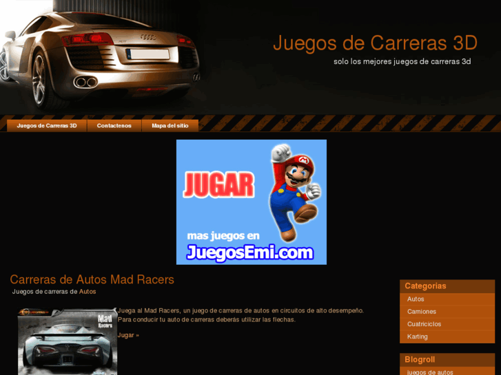 www.juegosdecarreras3d.com