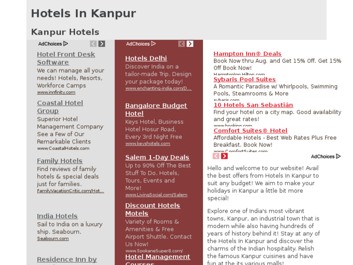 www.kanpurhotel.com