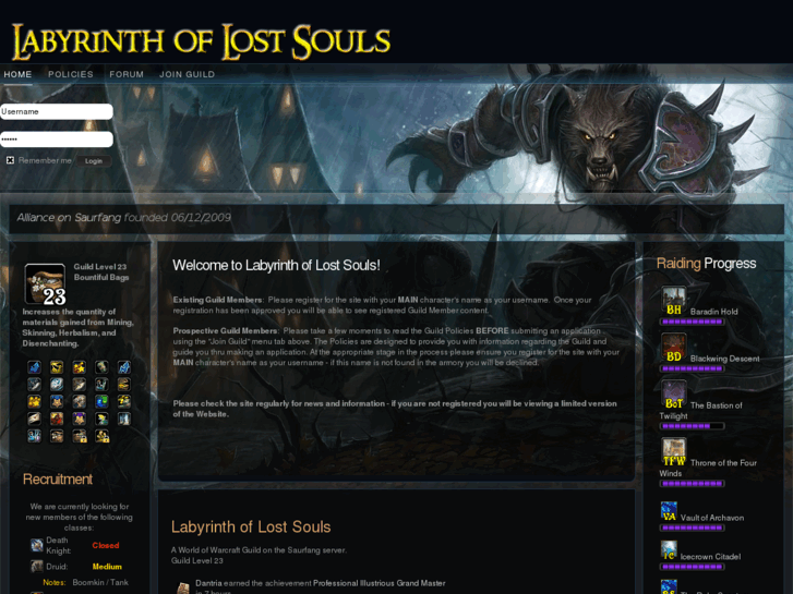 www.labyrinthoflostsouls.com