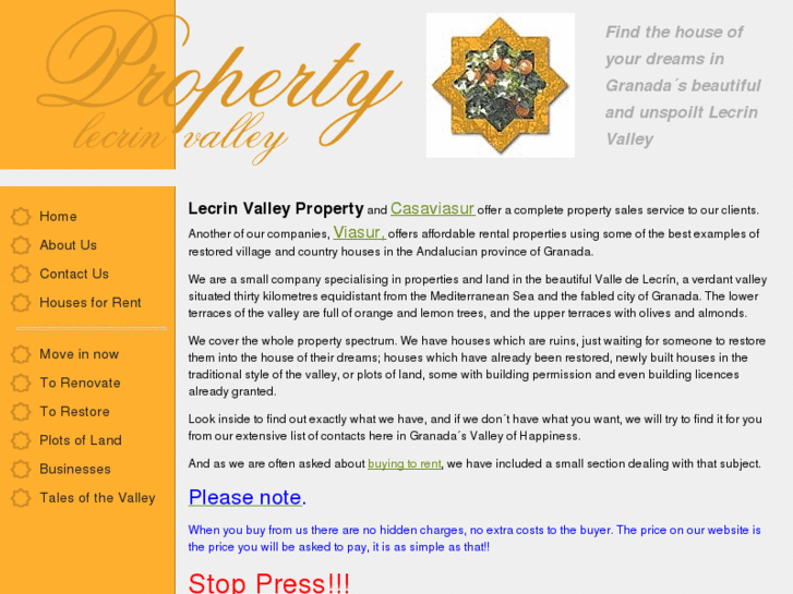 www.lecrinvalleyproperty.com