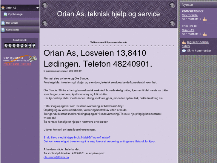 www.orianas.net