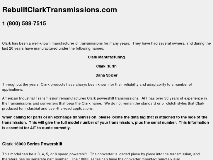 www.rebuiltclarktransmissions.com