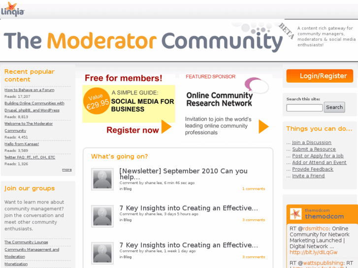 www.themoderatorcommunity.com