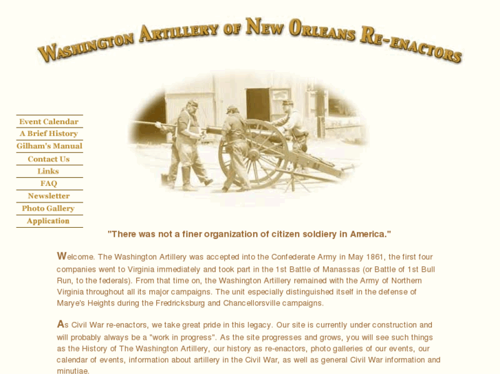 www.washingtonartillery.info
