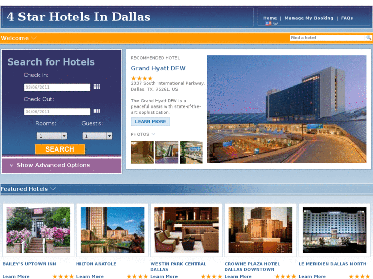 www.4starhotelsindallas.com