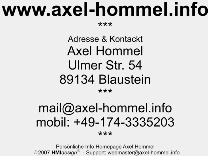 www.axel-hommel.info