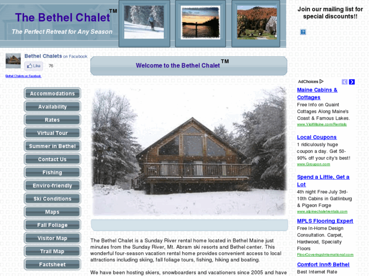 www.bethelchalet.com