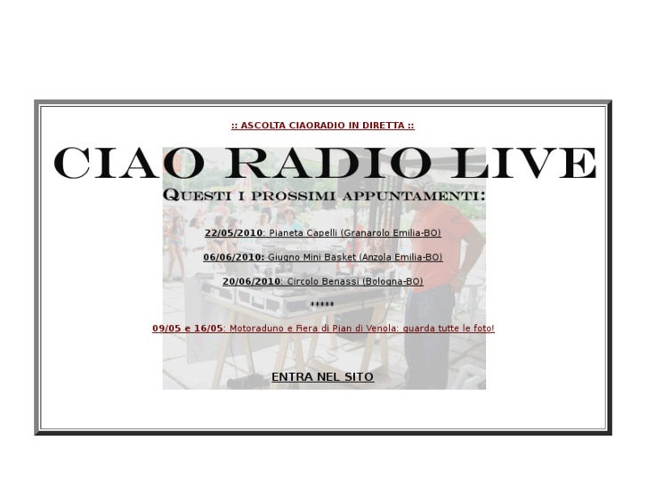 www.ciaoradiolive.com