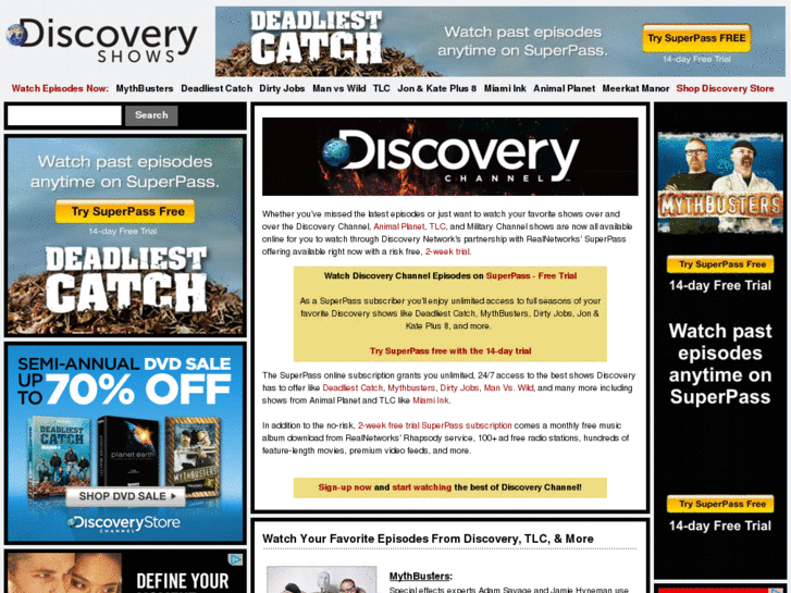 www.discoveryshows.com