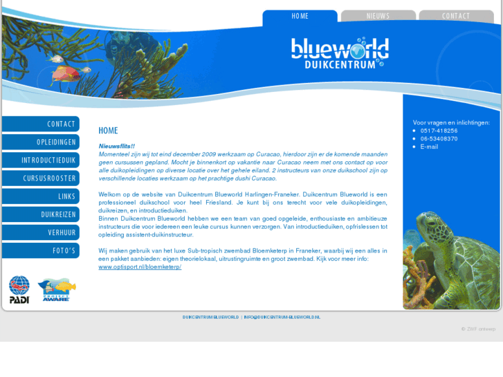 www.divecentre-blueworld.com