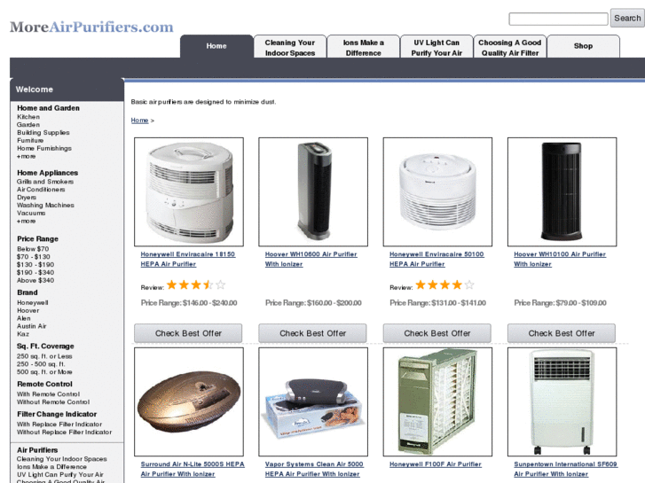 www.moreairpurifiers.com