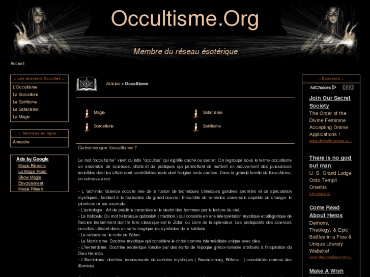 www.occultisme.org