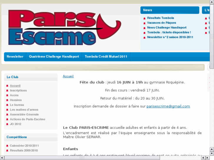 www.paris-escrime.com