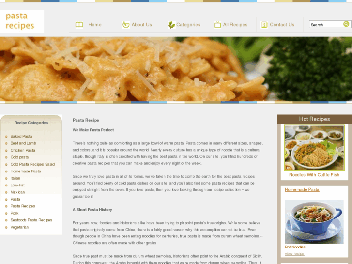 www.recipepasta.com