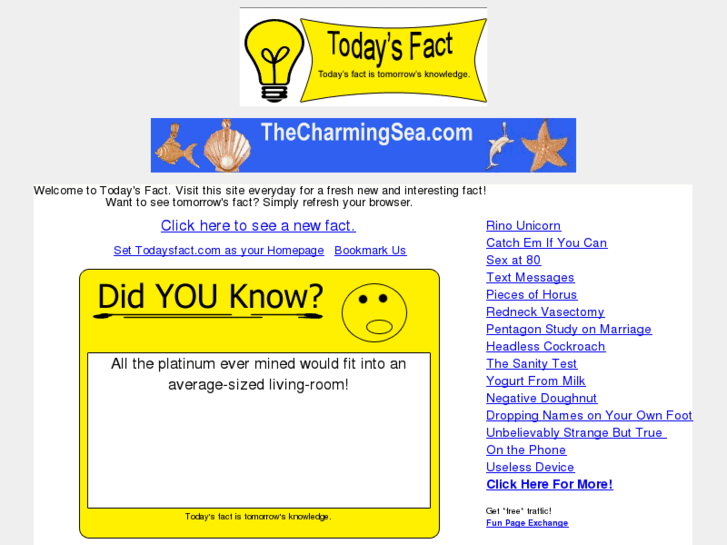 www.todaysfact.com