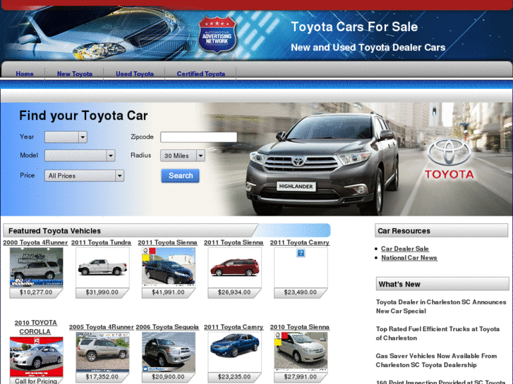 www.usedtoyotacars.net