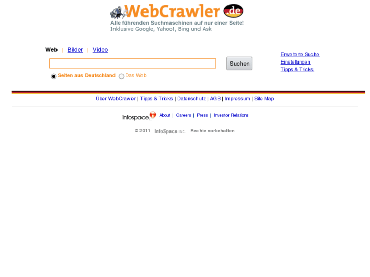 www.webcrawler.de