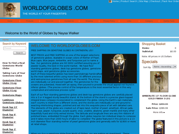 www.worldofglobes.com