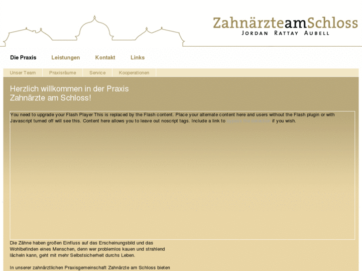 www.zahnaerzte-am-schloss.com