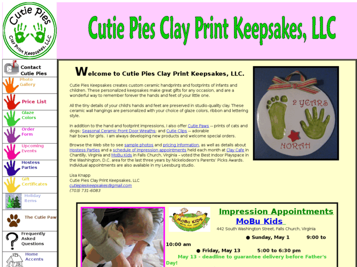 www.cutiepieskeepsakes.com