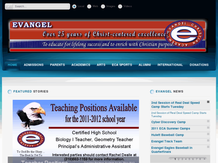 www.evangelacademy.com