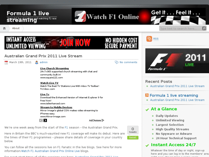 www.formula1livestreaming.com