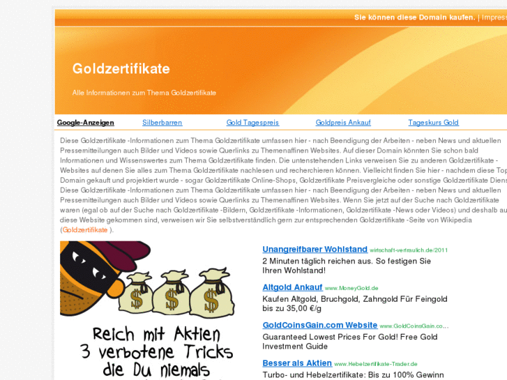 www.goldzertifikate.org