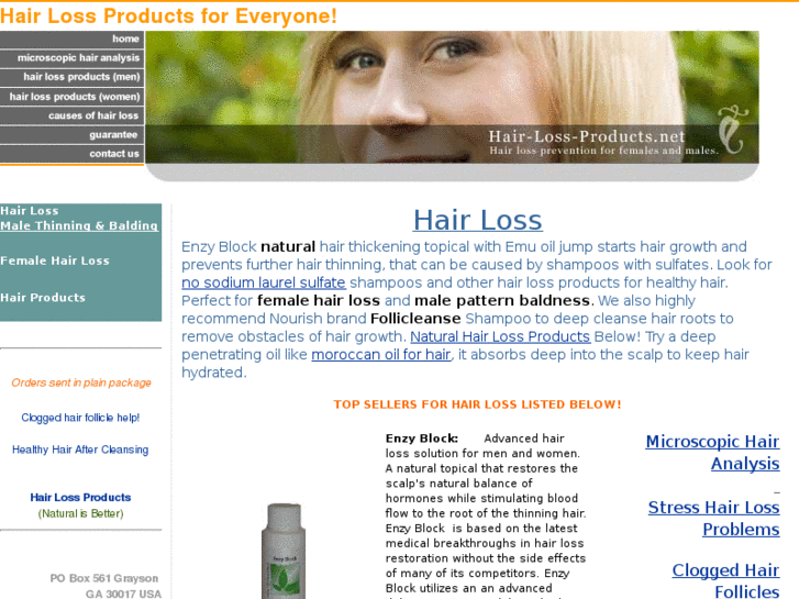 www.hair-loss-products.net