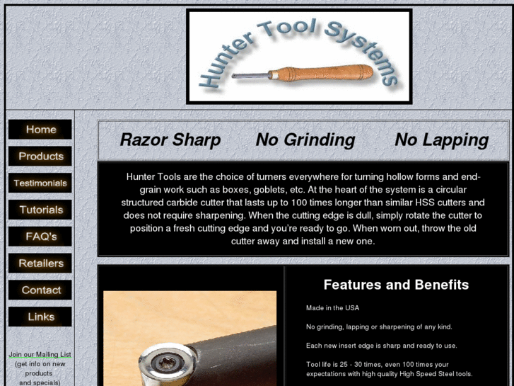 www.hunterwoodturningtool.com