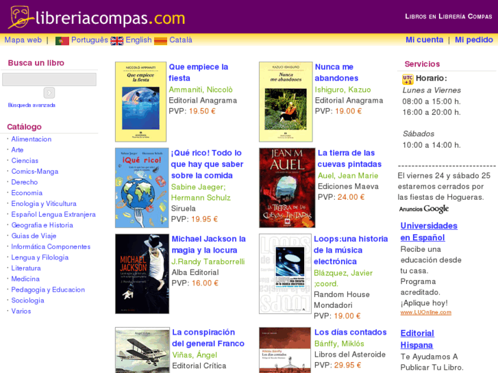 www.libreriacompas.com