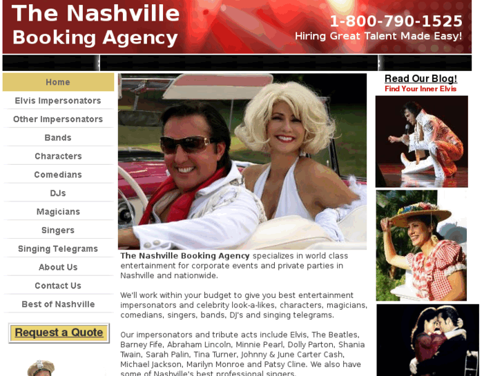 www.nashvillebookingagency.com