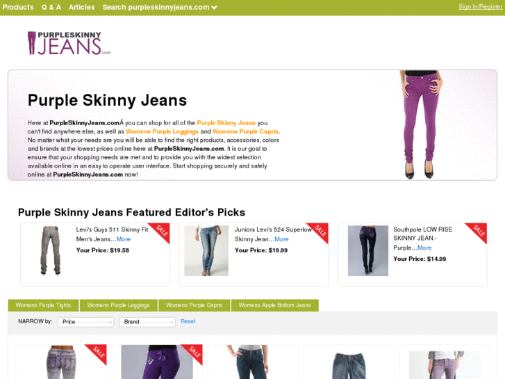 www.purpleskinnyjeans.com