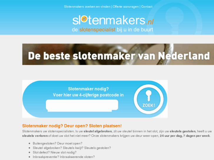 www.slotenmakers.nl