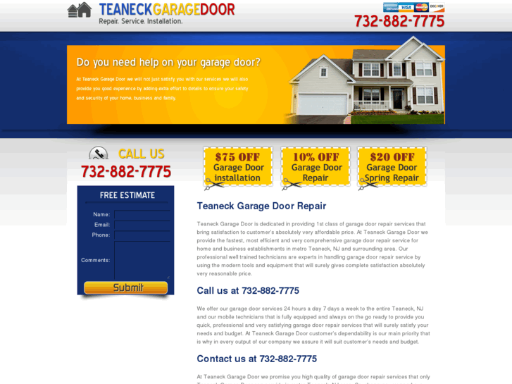 www.teaneckgaragedoor.net